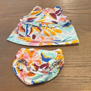 Carter's Colorful Floral Diaper Cover Set